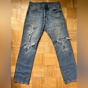 Levi's Straight Leg Jeans Buttonfly